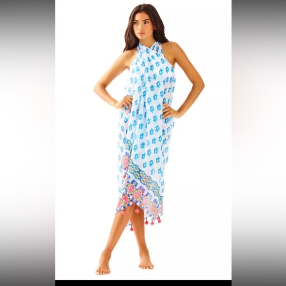 Lilly Pulitzer Other - Lilly Pulitzer wrap beach cover dress scarf one size fits M best